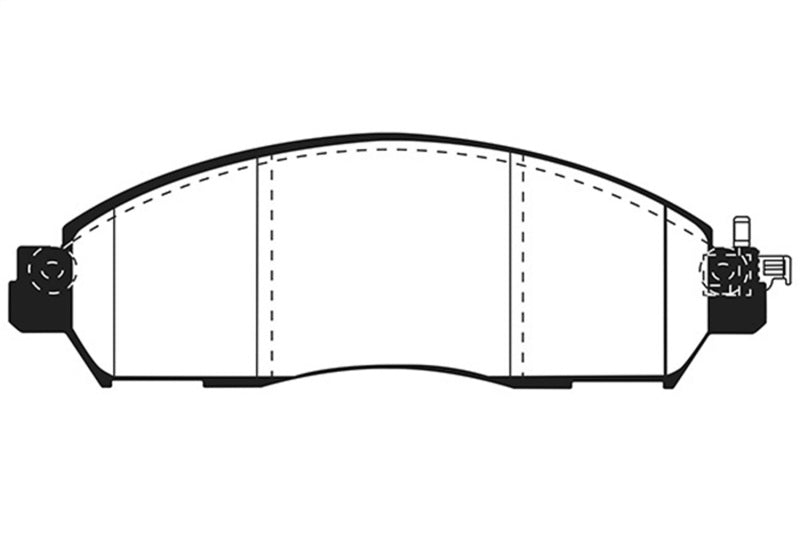 EBC 17+ Nissan Leaf Electric Ultimax Front Brake Pads