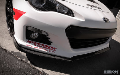 Seibon 12-14 Subaru BRZ TA-Style Carbon Fiber Front Lip