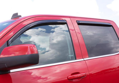 AVS 10-17 Chevy Equinox Ventvisor In-Channel Front & Rear Window Deflectors 4pc - Smoke