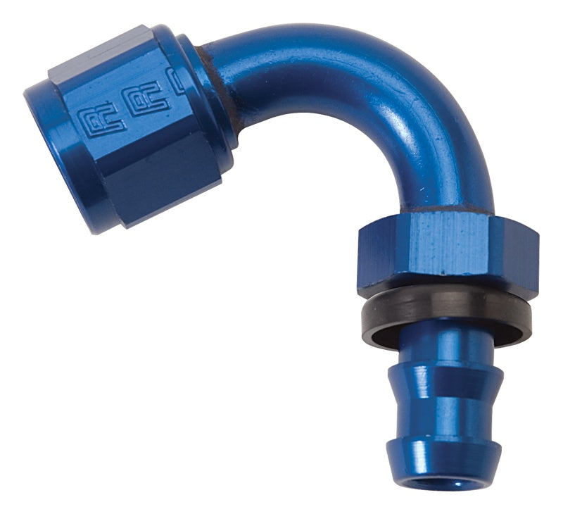 Russell Performance -6 AN Twist-Lok 150 Degree Hose End (9/16in Radius)