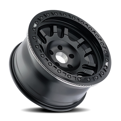 Dirty Life 9314 Canyon Race 17x9 / 5x127 BP / -38mm Offset / 71.5mm Hub Matte Black Wheel