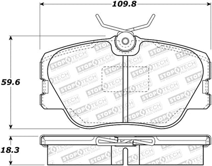 StopTech Street Brake Pads