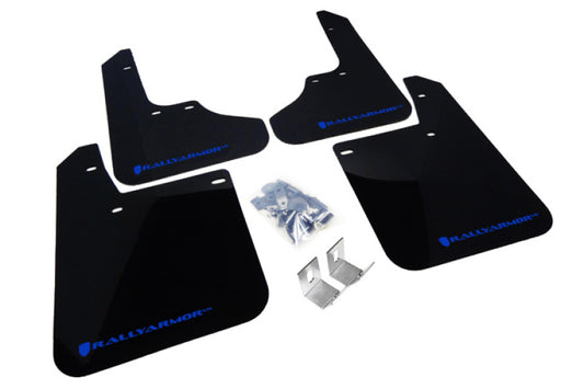 Rally Armor 93-01 Subaru Impreza RS Black UR Mud Flap w/ Blue Logo