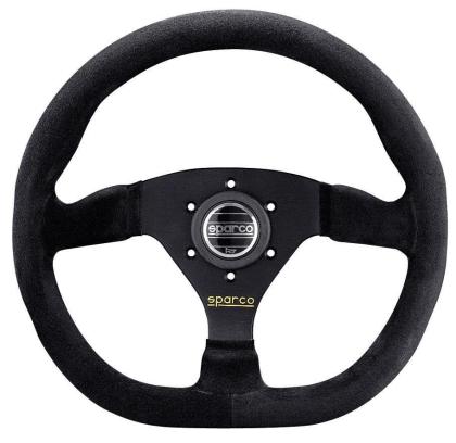 Sparco - Strwhl L360 Ring Suede Black