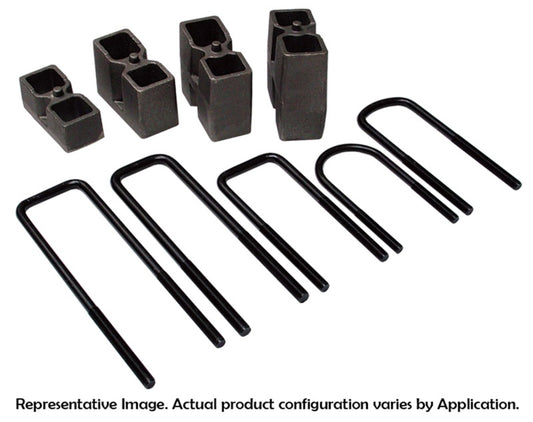 Skyjacker 1966-1996 Ford Bronco Suspension Block and U-Bolt Kit