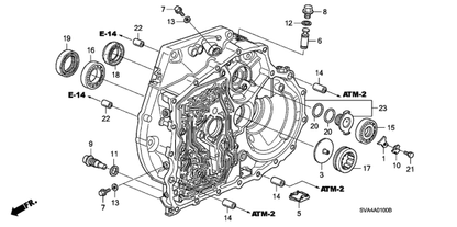 Honda - Axle Seal (Passenger Side)