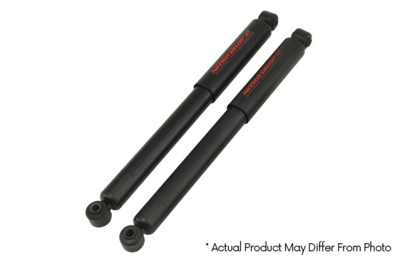 Belltech 99-06 GMC Sierra 1500 / Chevrolet Silverado 1500 Nitro Drop 2 Shock Absorber Set