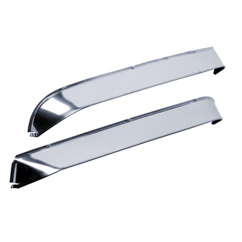 AVS 82-93 GMC Sonoma Ventshade Window Deflectors 2pc - Stainless