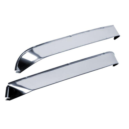 AVS 95-97 Paccar/Kenworth K100 Ventshade Window Deflectors 2pc - Stainless