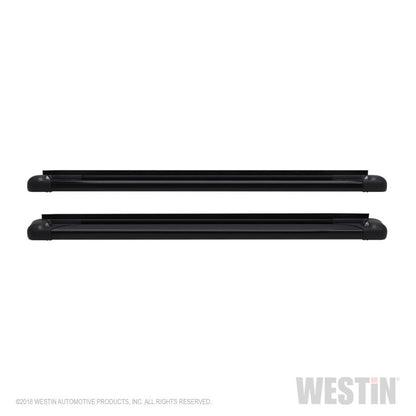 Westin SG6 LED Black Aluminum Running Boards 89.5in