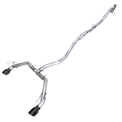 AWE Tuning 22+ Honda Civic Si/Acura Integra Track Edition Catback Exhaust - Dual Diamond Black Tips