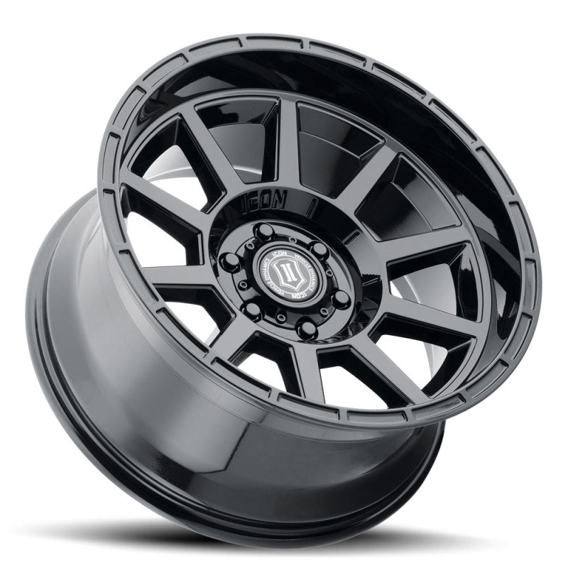 ICON Recoil 20x10 6x135 -24mm Offset 4.5in BS Gloss Black Wheel