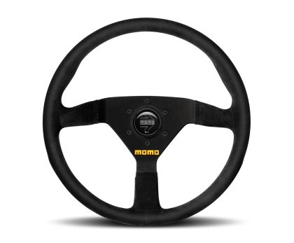 MOMO - MOD78 Steering Wheel 350 mm - Black Suede/Black Spokes