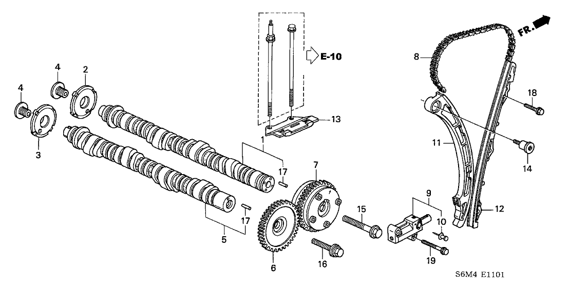 Acura - 2002-2004 RSX Type-S K20A2 Intake Camshaft