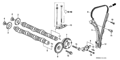 Acura - 2002-2004 RSX Type-S K20A2 Intake Camshaft