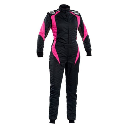 OMP First Elle Overall Black/Fuchsia - Size 48 For Women - (Fia 8856-2018)