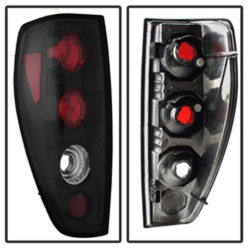 Spyder Chevy Colorado 04-13/GMC Canyon 04-13 Euro Style Tail Lights Black ALT-YD-CCO04-BK