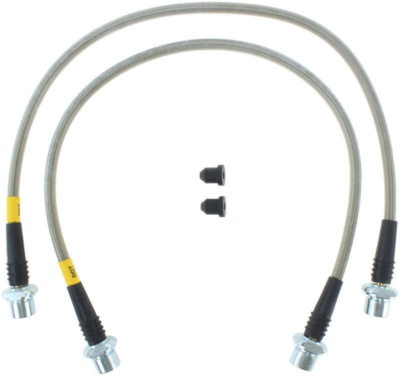 StopTech 05-17 Toyota Tacoma Stainless Steel Rear Brake Line Kit