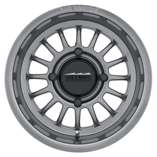 Method MR411 14x7 4+3/+13mm Offset 4x136 106.25mm CB Gloss Titanium Wheel