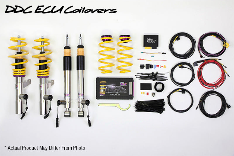 KW Coilover Kit DDC ECU Aston Martin V8 Vantage (VH2) 10mm Piston Rods