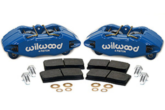 Wilwood - DPHA Front Caliper & Pad Kit Blue Honda / Acura w/ 262mm OE Rotor