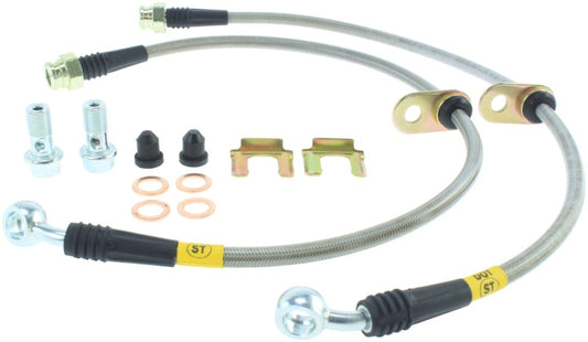 StopTech 04-07 STi & 06-07 WRX Stainless Steel Front Brake Lines