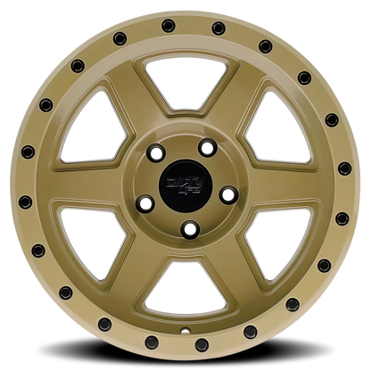 Dirty Life 9315 Compound 17x9 / 6x135 BP / -12mm Offset / 87.1mm Hub Desert Sand Wheel