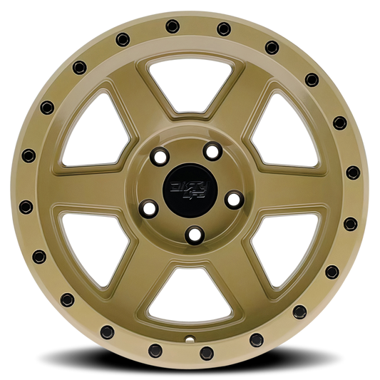 Dirty Life 9315 Compound 17x9 / 5x139.7 BP / -12mm Offset / 108mm Hub Desert Sand Wheel