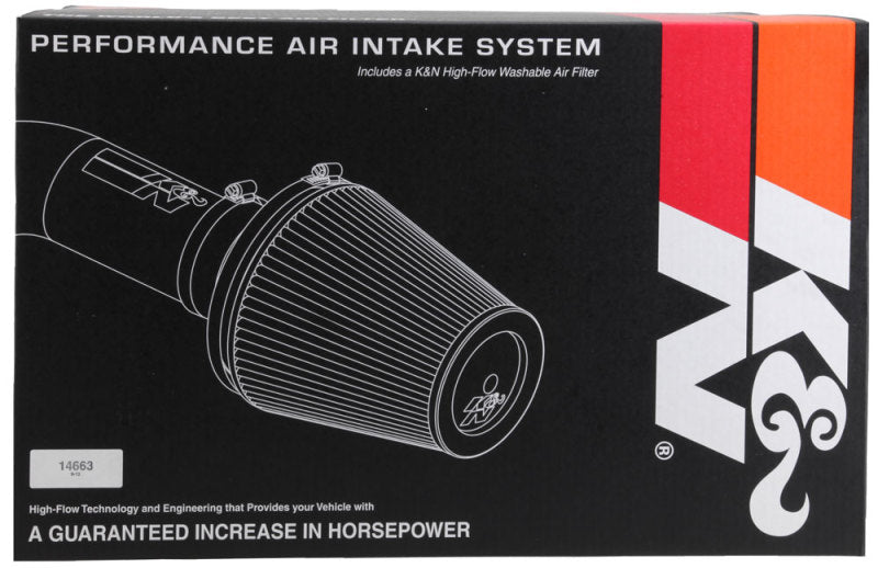 K&N 63 Series AirCharger Performance Intake 15-19 Ford F150 5.0L V8 F/I