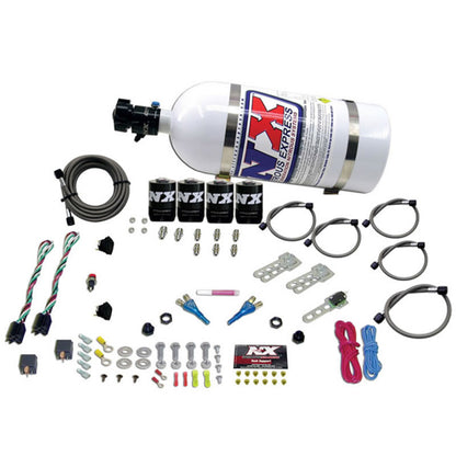 Nitrous Express GM EFI Dual Stage Nitrous Kit (50-150HP x 2) w/10lb Bottle