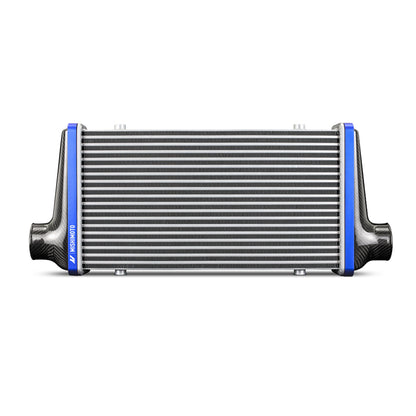 Mishimoto Universal Carbon Fiber Intercooler - Matte Tanks - 450mm Gold Core - C-Flow - P V-Band