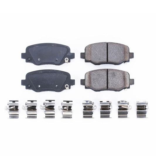 Power Stop 15-17 Chrysler 200 Rear Z17 Evolution Ceramic Brake Pads w/Hardware