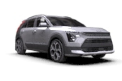 Rally Armor 23-25 Kia Niro SG2 Black UR Mud Flap Dark Grey Logo