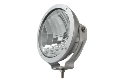 Putco HID Lamp w/4 LED DayTime Running Lights - 9in Silver Housing w/ Clear Lens HID Off Road Lamps