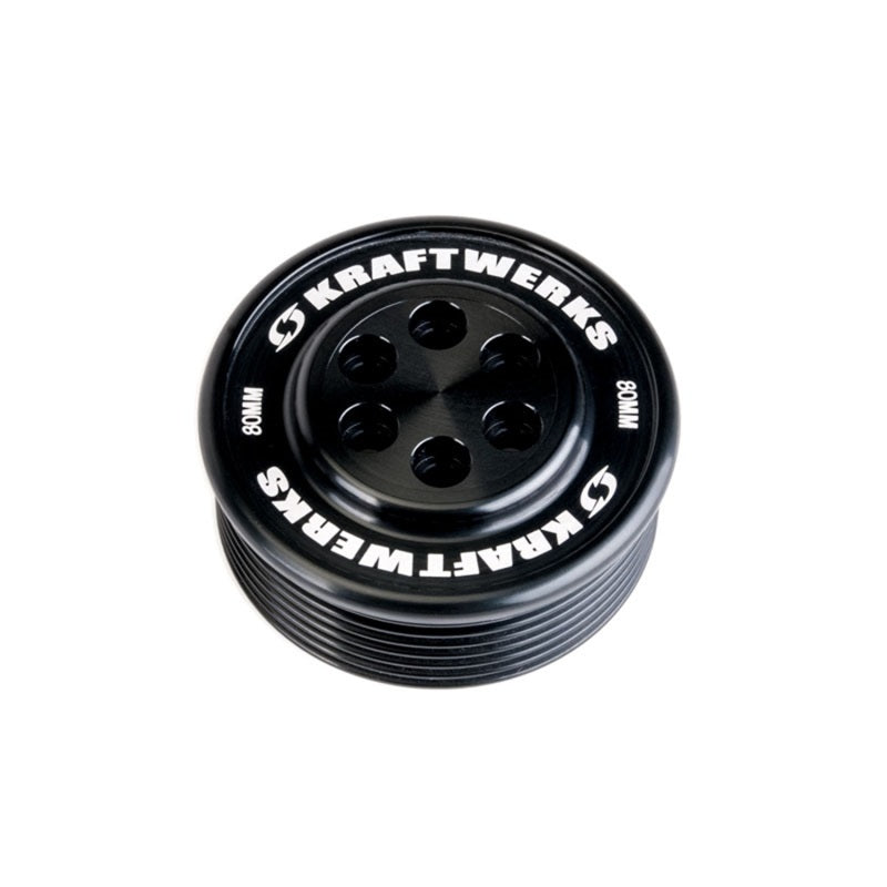 KraftWerks Supercharger Pulley - 80mm 7 Rib