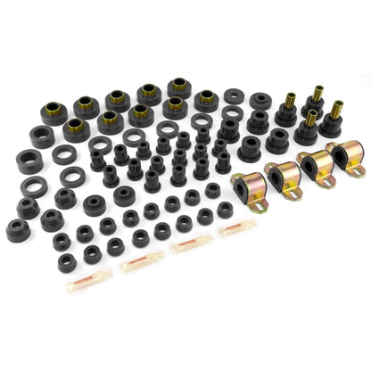 Rugged Ridge Total Bushing Kit Black 80-86 Jeep CJ5 & CJ7