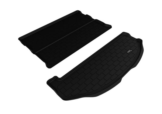 3D MAXpider 13-18 Hyundai Santa Fe 6 & 7 Seats Behind 2nd Row Stowable Kagu Cargo Liner - Black