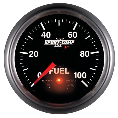 Autometer Sport-Comp II 52mm 0-100 PSI Fuel Pressure Gauge