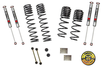 Skyjacker 2018 Jeep Wrangler JL 4 Door 4WD (Non-Rubicon) Long Travel 2 Stage 1in-1.5in Coil System