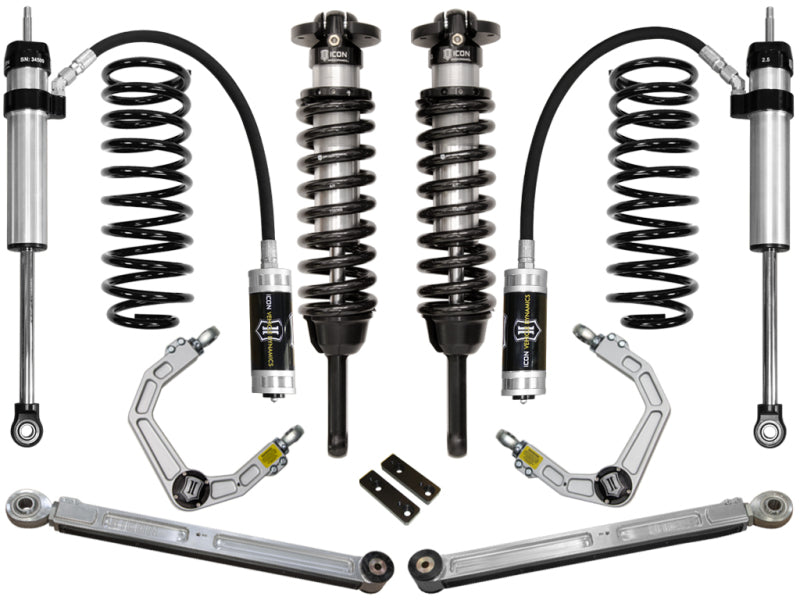 ICON 2010+ Toyota FJ/4Runner 0-3.5in Stage 4 Suspension System w/Billet Uca