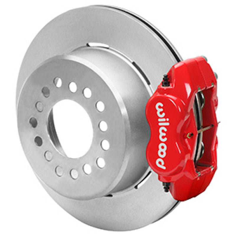 Wilwood Ford Explorer 8.8in Rear Axle Dynalite Disc Brake Kit 12.19in Rotor -Red Caliper