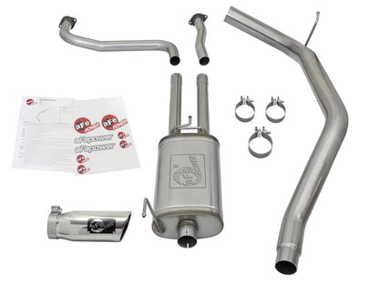 aFe MACH Force-Xp 2-1/2in Cat-Back Exhaust System w/ Polished Tip 16-17 Nissan Titan XD V8 5.6L