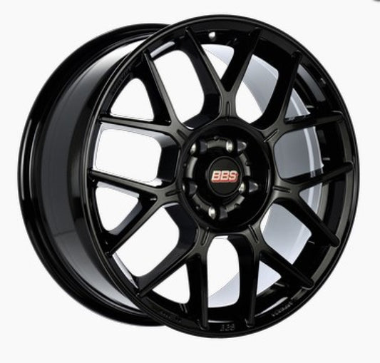 BBS XR 20x8.5 5x112 ET44 Black Gloss Wheel -82mm PFS/Clip Required