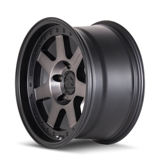 Mayhem 8300 Prodigy 20x9 / 8x180 BP / 0mm Offset / 130.8mm Hub Matte Black w/ Dark Tint Wheel