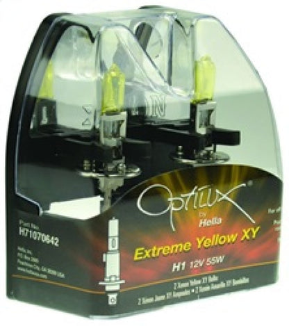 Hella - Optilux H1 12V/55W XY Yellow Bulb