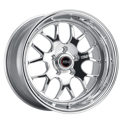 Weld S77 17x11 / 5x115mm BP / 6.2in. BS Polished Wheel - Non-Beadlock