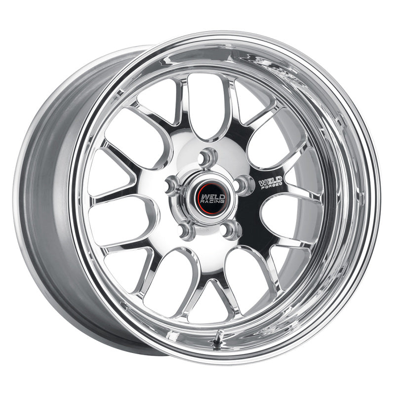 Weld S77 15x11 / 5x115 BP / 6.5in BS Polished Wheel - Non-Beadlock