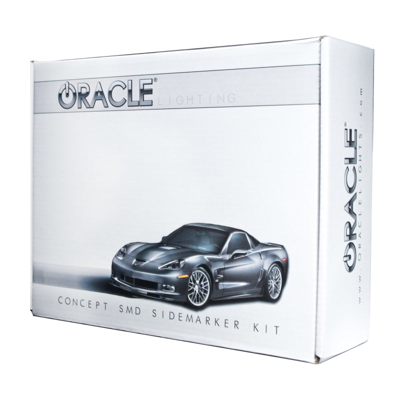 Oracle 05-13 Chevrolet Corvette C6 Concept Sidemarker Set - Clear - No Paint SEE WARRANTY