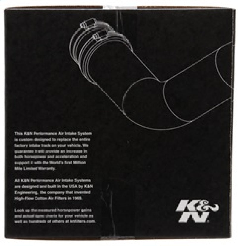 K&N 14-15 Jeep Cherokee 3.2L V6 High Flow Performance Intake Kit