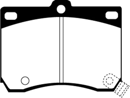 EBC 91-96 Ford Escort 1.8 Ultimax2 Front Brake Pads